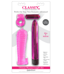 Coffret 4 sextoys rose Classix - R545112